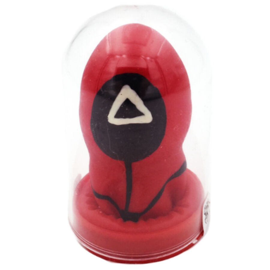 CONDOMERIE - HANDPAINTED NOVELTY CONDOMS TRIANGLE